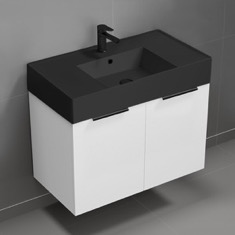 Floating Bathroom Vanity, Modern, 32 inch